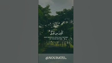 {ظهر الفساد في البر والبحر} تلاوة من سورة الروم الشيخ ياسر الدوسري #نُرَتِّلْnouratel