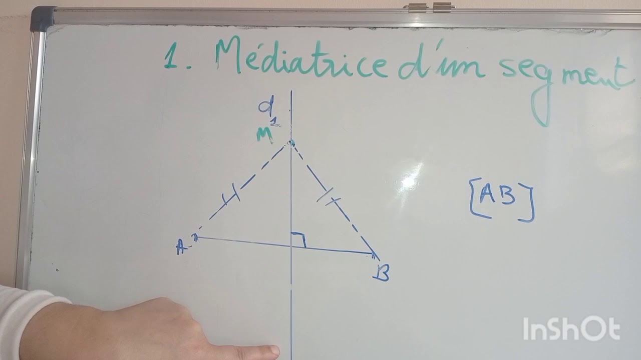Droites remarquables dans le triangle رياضيات الاولى اعدادي مترجمة الدورة التانية