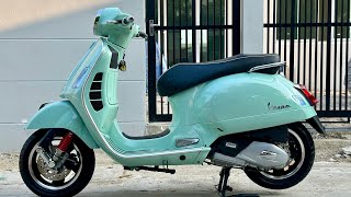 มาใหม่ Vespa gts 150 iget 4v สีสวยใส