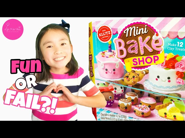 Unboxing/Review of Mini Bake Shop (Clay Kit) by Klutz 