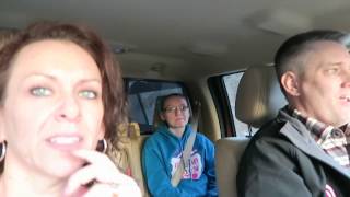 Driving to get our new boxer puppy