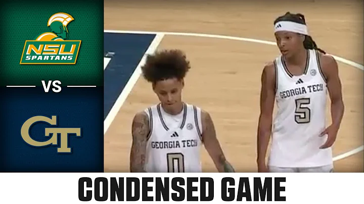 Norfolk State vs. Georgia Tech Condensed Game| 2025-26 ACC Women's Basketball