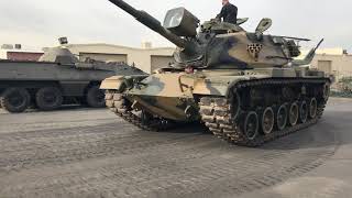 M60 Patton and Leopard 1A5&#39;s tanks in Las Vegas