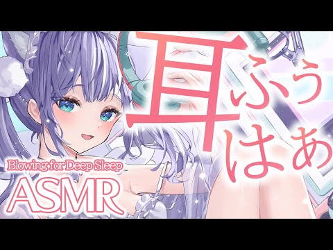 【ASMR/黒3Dio】やさしい吐息で安心。ぽかぽかあったかい睡眠導入。 Blowing / Massage / Whisper 【LilyCullet/甘癒せあ】