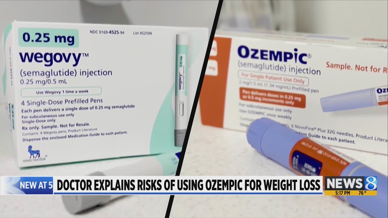 Doctor explains risks of using Ozempic for weight loss