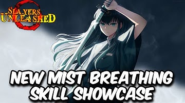AUTO TRACK? Insanely Overpowered! NEW Mist Breathing SKILL Showcase in Slayers Unleashed! ( Roblox )