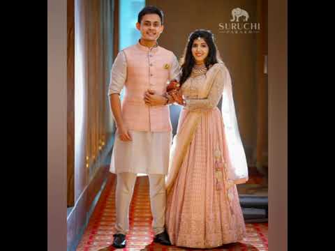 Ring ceremony couple dress ideas #punjabigirlchannel #ringceremony - YouTube