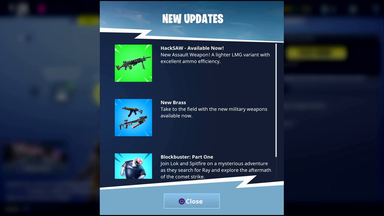 fortnite new hacksaw military weapons out now - fortnite hacksaw