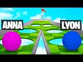 LYON contro ANNA nel GOLF CON I MIEI AMICI!! Golf with your Friends
