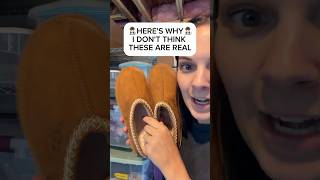 Fake Uggs?? Wait until the end to see what the authentication service said