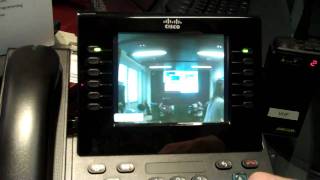 Cisco IP phone & IP door intercom live demonstration