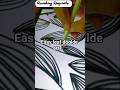 Easy Leaf Doodle Art | Line Art Drawing for Beginners | Zentangle Inspired Pattern #art