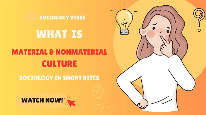 What is Material & Non-Material Culture? | Introduction to Sociology | Culture |