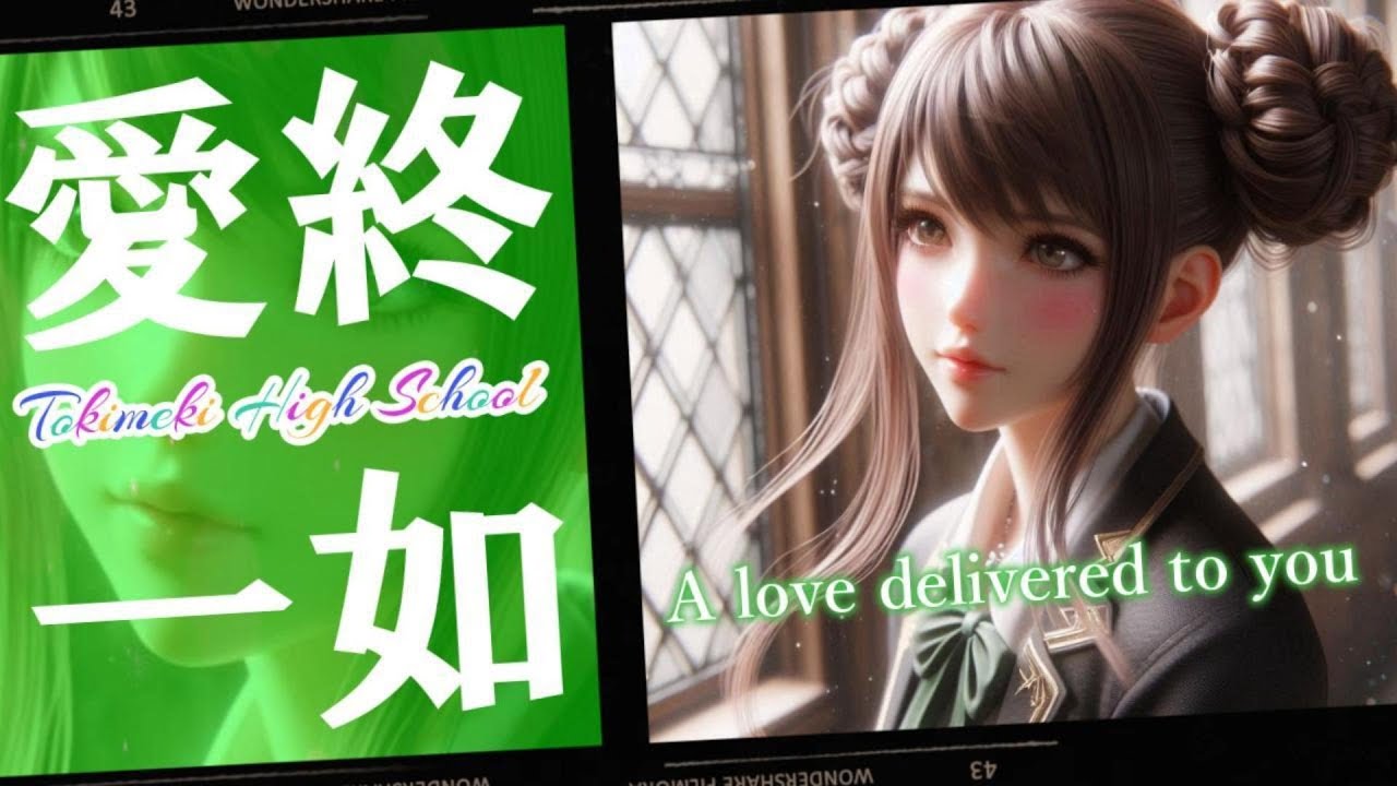 【あなたへ届け】 ～ときめきメモリアル 愛終一如 恋する乙女～ 生成AI美少女 Animon版