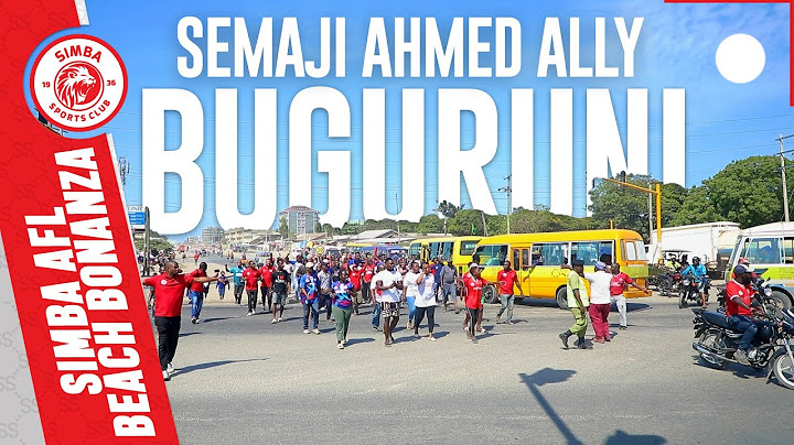 SEMAJI AHMED ALLY ALIVYOITEKA BUGURUNI MCHANA KWEUPE/SHAMRA SHAMRA ZA KUNYOA AL AHLY\AFL