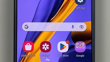 Text with black border, High contrast font shortcut on Samsung M31 Android 12