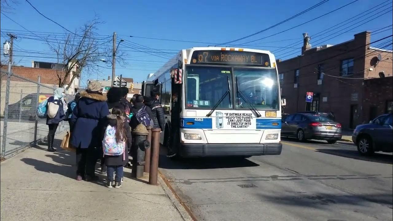 MTA Orion Next Gen. Q7 Bus At Sutter Avenue/94 Street YouTube