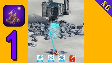 Demolish! Gameplay Walkthrough Part 1 (IOS) | Snack Game