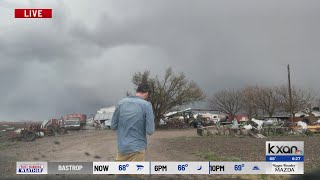 VIDEO: Tornado damage in Granger, Texas
