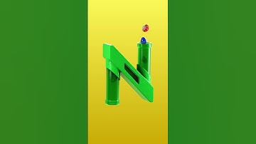 A Super Mario inspired 3D N #c4d #satisfying #3dart #shorts