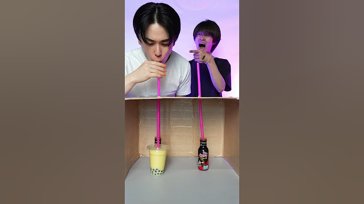 🍌Tapioca banana milk or Buldak sauce🌶️? @Majimero100m