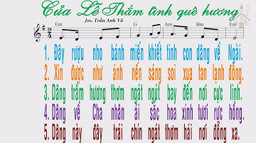 Nhạc Thánh ca - Của lễ thắm tình quê hương - Jos Trần Anh Vũ - Ca đoàn giáo xứ Cầu Rầm