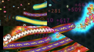 Wormate.io - 2 teams Trò chơi con rắn giun đất , top 1 trong vòng 1 phút #6 screenshot 1