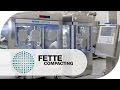 1090i WiP Tablet Press in Operation | Fette Compacting