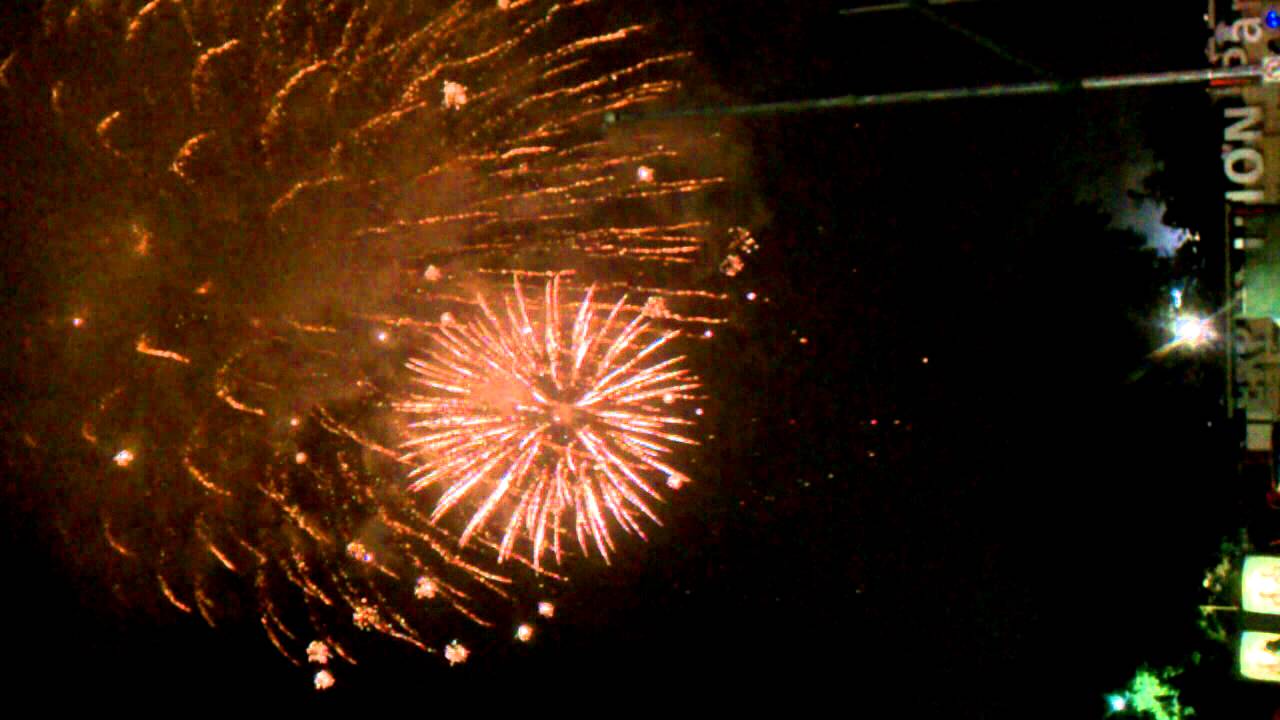 Fireworks show at Exposition Park in L.A. (part 2) YouTube