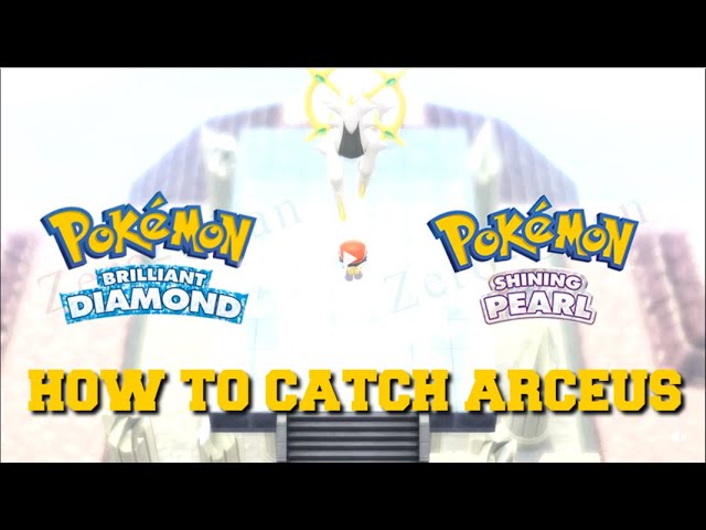 Pokémon BDSP Arceus Event: how to get Arceus in Pokémon Brilliant