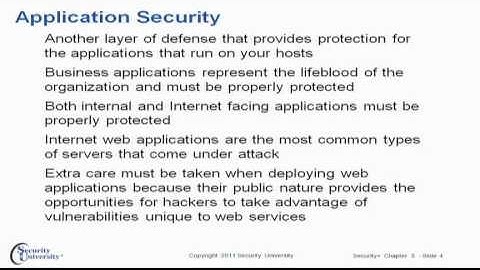 Security University CompTIA® Security+™ - Chapter 5