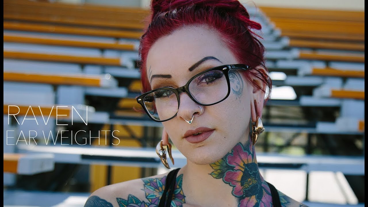 Raven Rose Gold Ear Weights | UrbanBodyJewelry.com - YouTube