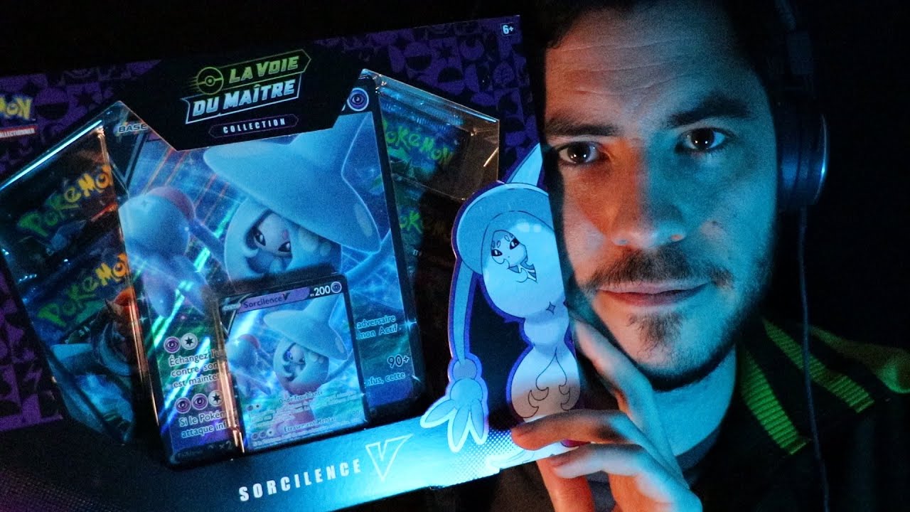 ASMR pokemon coffret Sorcilence V
