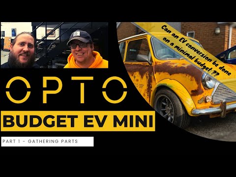 Can an EV conversion be done on a minimal budget? - OPTO Innovation’s Classic Mini EV Conversion.