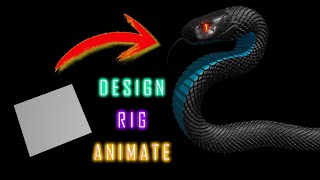 How To Snake In 9 Minutes  Blender Tutorial