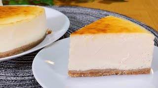 Simple but very delicious recipe｜New York cheesecake