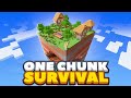 Minecraft ama tek chunk