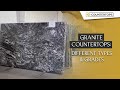 Granite countertops different types  grades