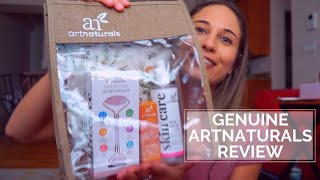 Genuine ArtNaturals Review | Rose Water Toner, Vitamin C Serum, Crystal Rose Quartz Roller