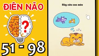 Brain crazy - Đáp án Điên Não level 51 - 98 Thử Thách IQ Vô Cực - Đố Vui Hại Não screenshot 5