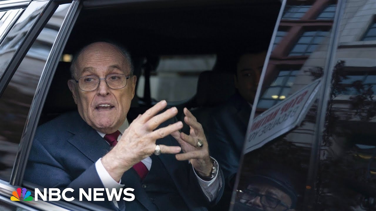 Giuliani sued again by Georgia election workers for remarks after verdict