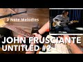 John Frusciante Guitar Lesson - Untitled #2