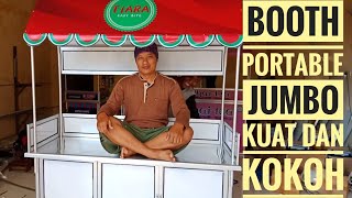 Mengupas kekuatan Booth Portable Jumbo 1.5 Meter Kiriman Ke Jakarta ‖ Meja Lipat