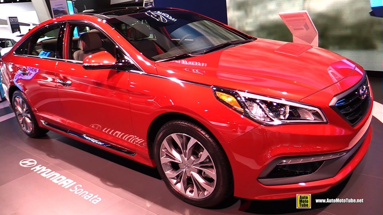 2017 Hyundai Sonata Limited 2 0t Exterior And Interior Walkaround 2017 Detroit Auto Show