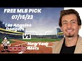 MLB Picks and Predictions - Los Angeles Dodgers vs New York Mets, 7/15/23 Free Best Bets & Odds