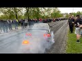 Crazy 830+hp nissan skyline r32 gtr burnout