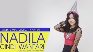 Kompilasi Video Tanya Jawab Nadila JKT48 (@Nadila_JKT48) Part 1 #Nadiluv