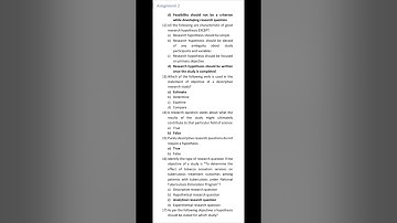 BCBR assignment 2 previous year solved mcqs