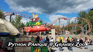 Famous Python Panique at Granby Zoo, Just the Coasters (Off-Ride Footage) Net Worth