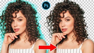 How to remove color fringing on hair | Photoshop